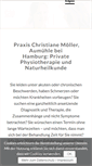Mobile Screenshot of praxis-christiane-moeller.de